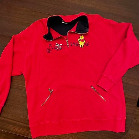 Winnie the Pooh Quarter Zip - Picture 1 of 3